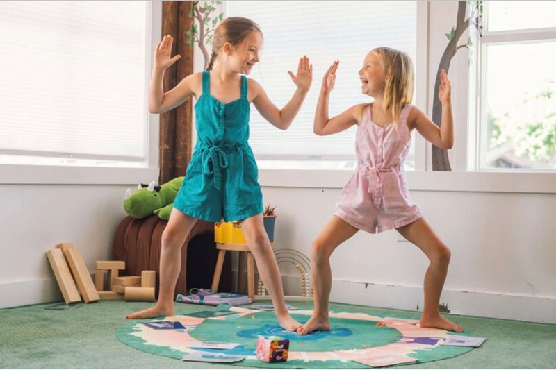 Peaceful Play: Mindful Movement Game for Kids